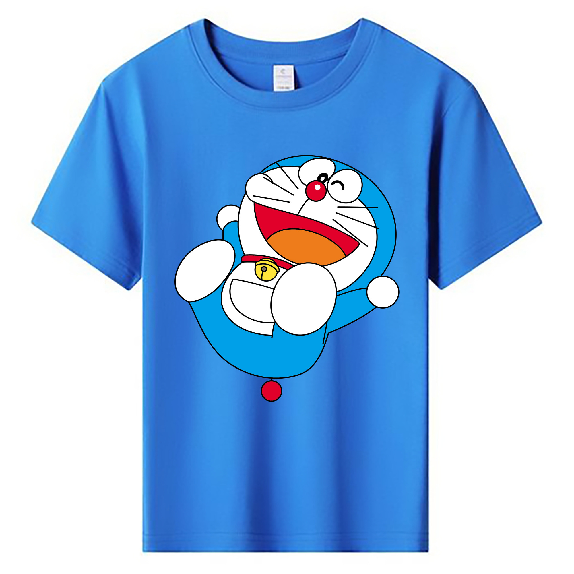 （画像用） ドラえもん Doraemon 綿100％キッズTシャツ（フロントプリント）